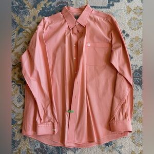 Cinch Orange Dress Shirt for Men